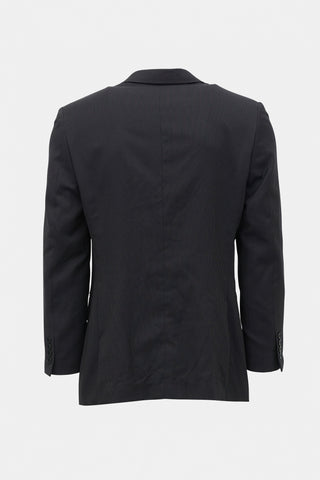 Balenciaga Wool Pinstripe Blazer