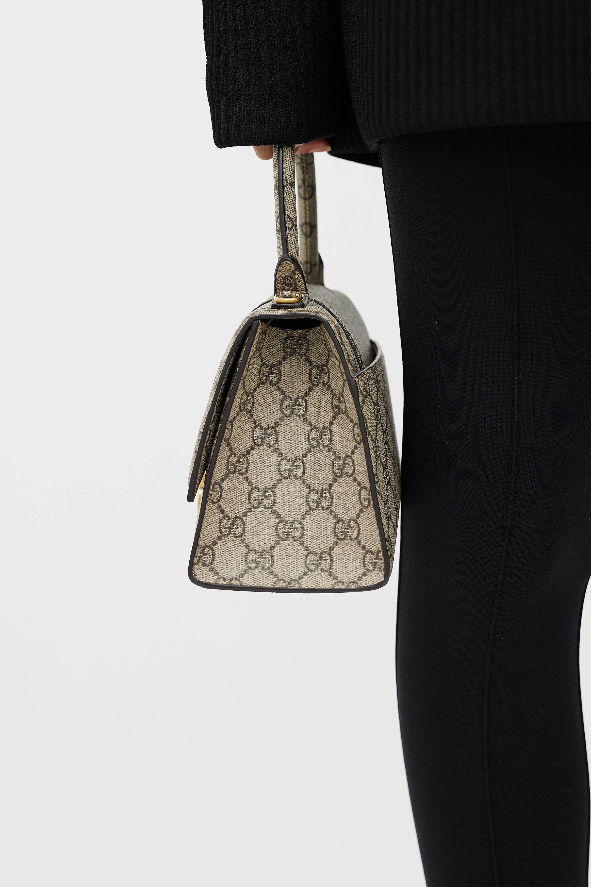 Gucci x Balenciaga The Hacker Project Small Hourglass Bag Beige