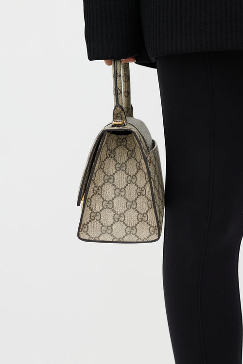 Gucci X Balenciaga 2021 Beige Small "The Hacker Project" Hourglass Bag