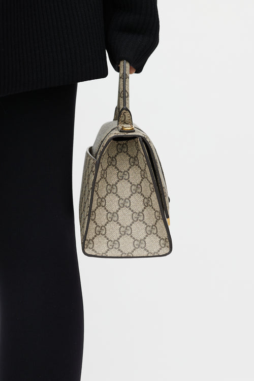  Gucci X Balenciaga 2021 Beige Small "The Hacker Project" Hourglass Bag