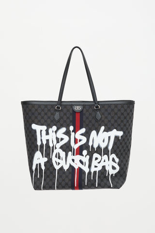 Balenciaga X Gucci Monogram The Hacker Project Bag