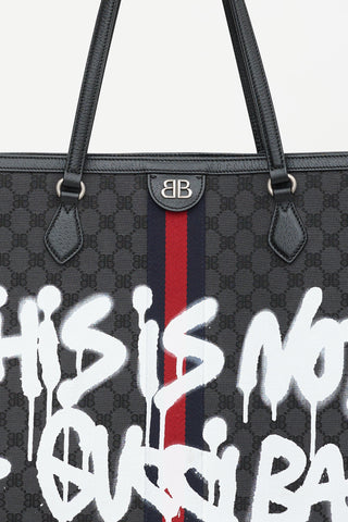 Balenciaga X Gucci Monogram The Hacker Project Bag