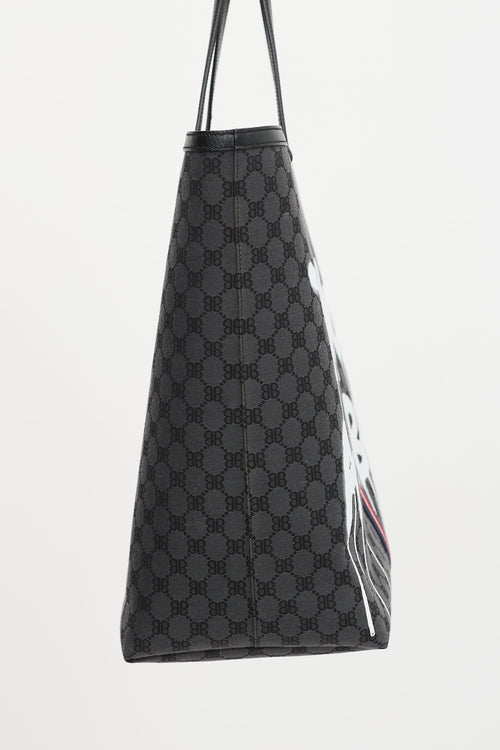 Balenciaga X Gucci Monogram The Hacker Project Bag