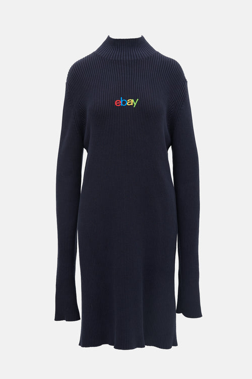Balenciaga X eBay 2024 Sweater Dress