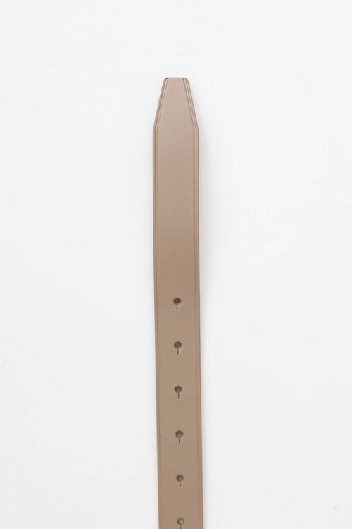 BalenciagaLeather BB Belt