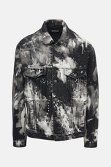 Balenciaga 2019 Bleached Denim Jacket