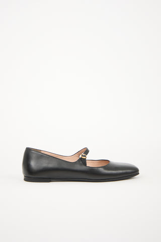 Bally Leather Banya Mary Jane Flat