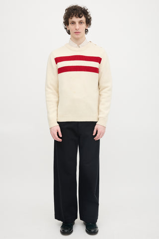 Bally Wool Stripe Sweater