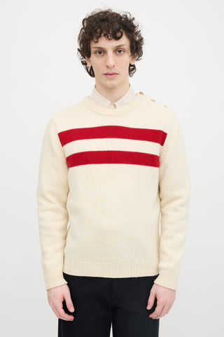 Bally Wool Stripe Sweater