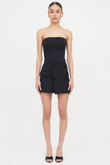 Balmain Button Wrap Skort