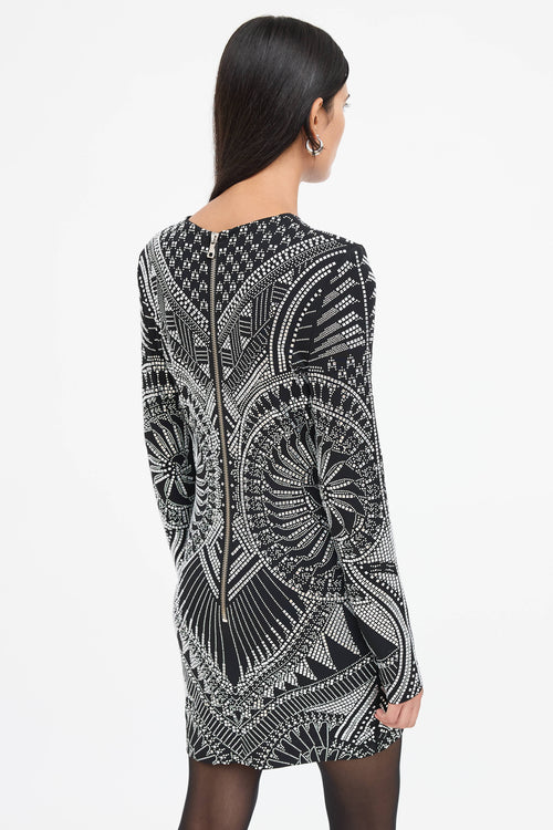 Balmain Crystal Embellished Dress