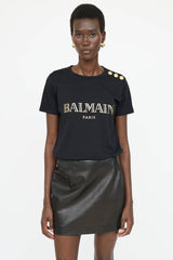 Balmain Cotton Logo T-Shirt