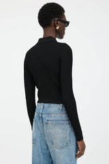 Balmain Knit Rib Cardigan