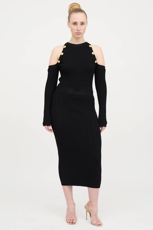 Knit Cut Out Dress