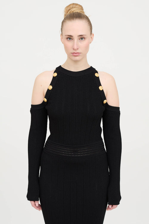 Knit Cut Out Dress