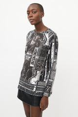 Balmain Black & White Marble Top