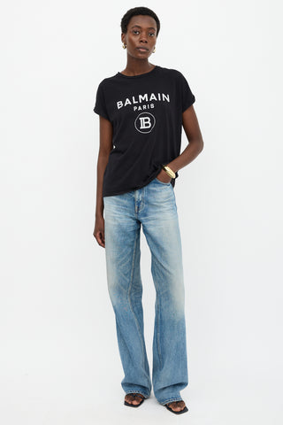 Balmain Boxy Logo T-Shirt