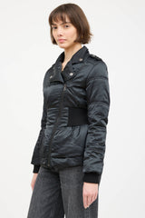 Balmain Cinched Down Asymmetrical Jacket