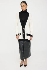 Balmain Knit Logo Cardigan