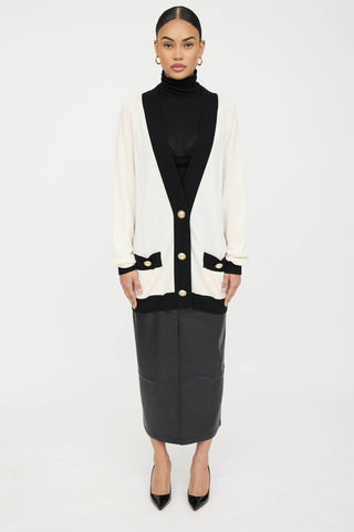 Balmain Knit Logo Cardigan