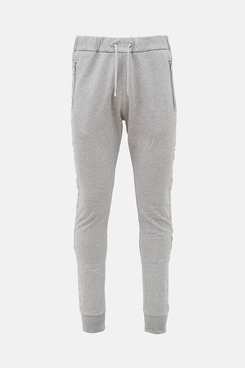 Balmain Embossed Logo Jogger