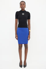 Balmain Embroidered Retro PB T-Shirt