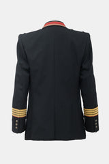 Balmain Black Wool Military Blazer