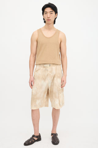 Faded Cargo Logo Shorts