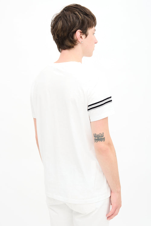 Balmain Flock Logo T-Shirt