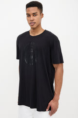 Balmain Frosted Velvet Logo T-Shirt