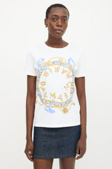 Balmain Graphic Logo T-Shirt