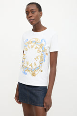 Balmain Graphic Logo T-Shirt