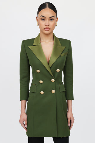Balmain Double Breasted Coat