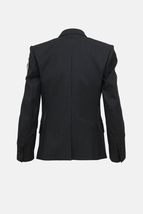 Balmain Pinstripe Blazer