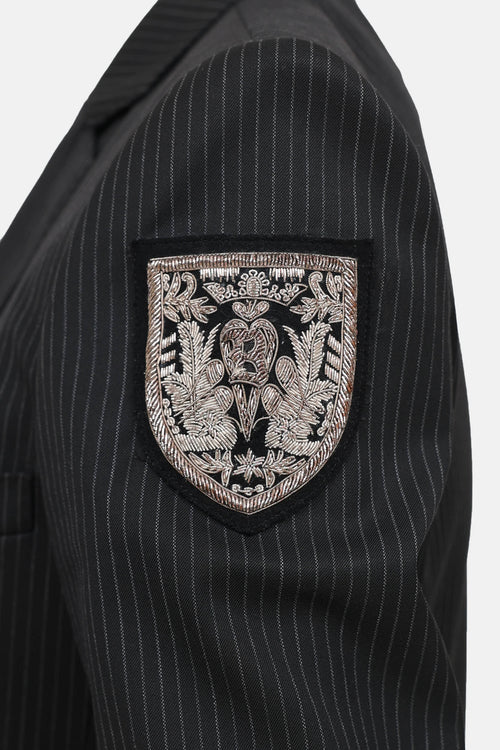 Balmain Pinstripe Blazer
