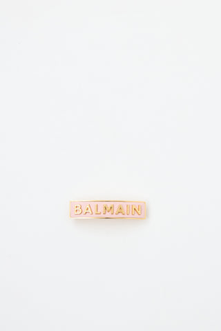 Balmain Logo Hair Clip