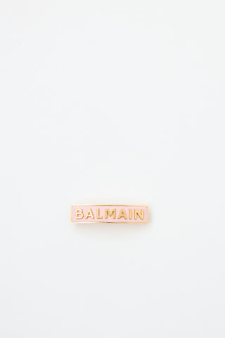 Balmain Logo Hair Clip