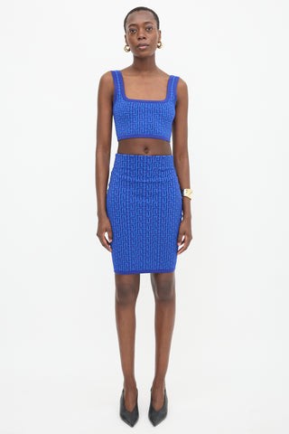 Balmain Jacquard Logo Co-Ord Set