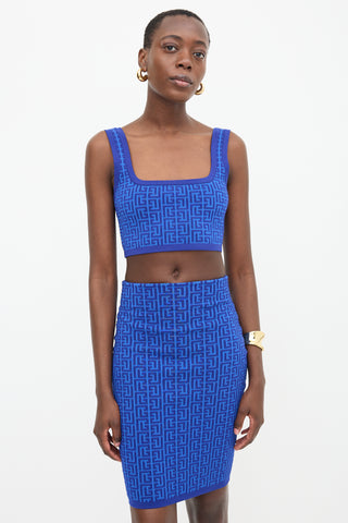 Balmain Jacquard Logo Co-Ord Set