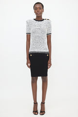 Balmain Knit Textured Top