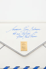 Balmain Leather B Envelope Bag