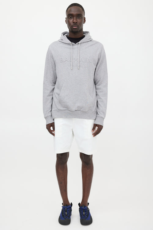 Balmain Logo Hoodie