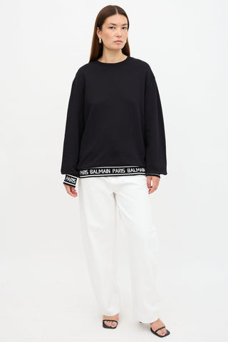 Balmain Logo Sweater