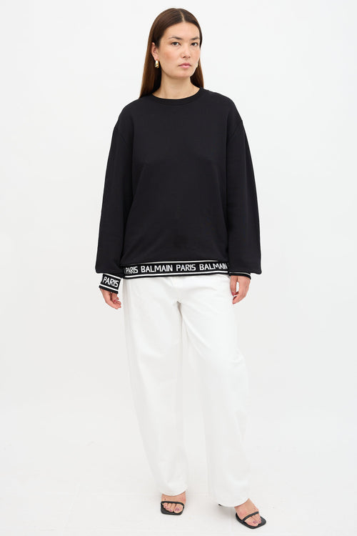 Balmain Logo Sweater