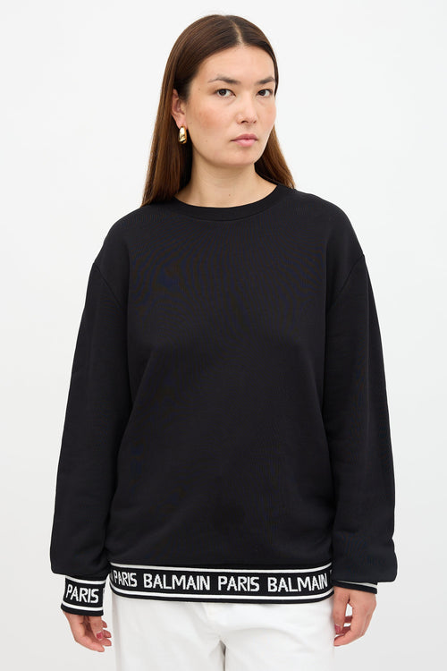 Balmain Logo Sweater