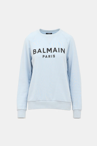 Balmain Logo Crewneck Sweater