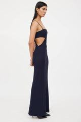 Balmain Cut Out Maxi Dress