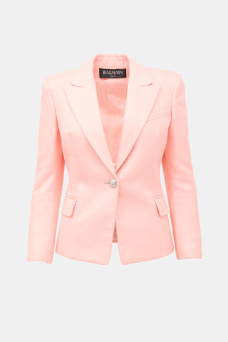 Balmain Peak Lapel Blazer