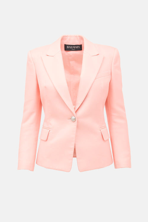 Balmain Peak Lapel Blazer