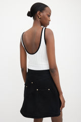 Balmain Pointelle Knit Bodysuit